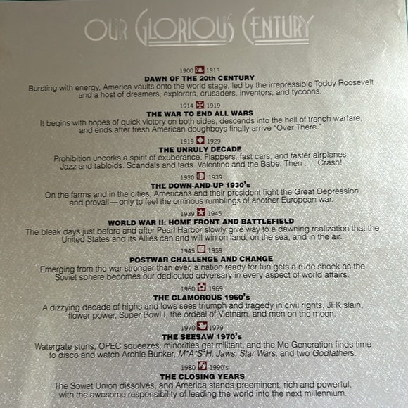 Reader’s Digest “Our Glorious Century” Coffee Table Book - Picture 2 of 13